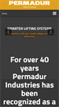 Mobile Screenshot of permadur.com